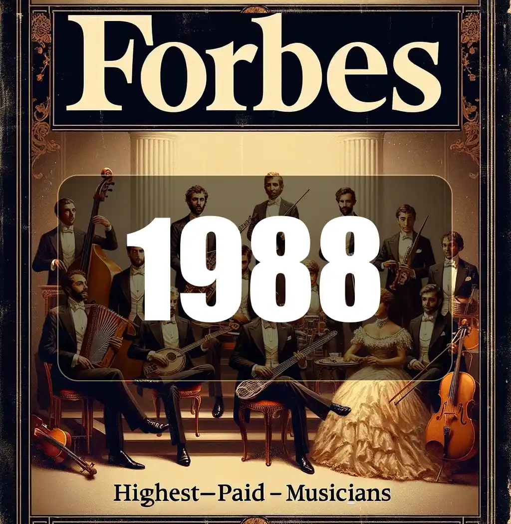 Forbes' Top-Earning Musicians of 1988