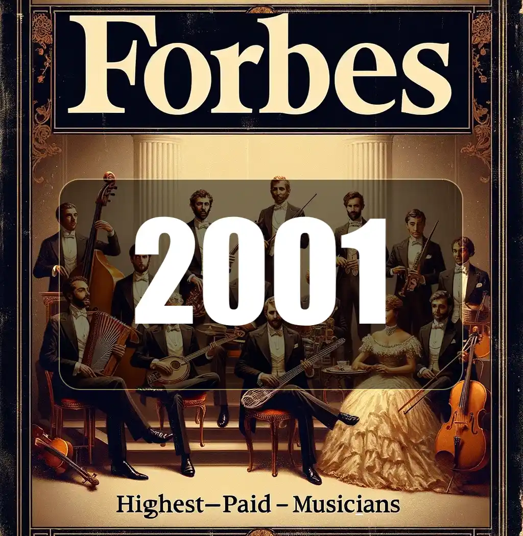 Forbes' Top-Earning Musicians of 2001